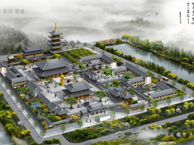 连平寺庙建筑总体规划方案